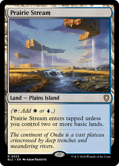 Prairie Stream (323) [Bloomburrow Commander] - Deck Out Gaming