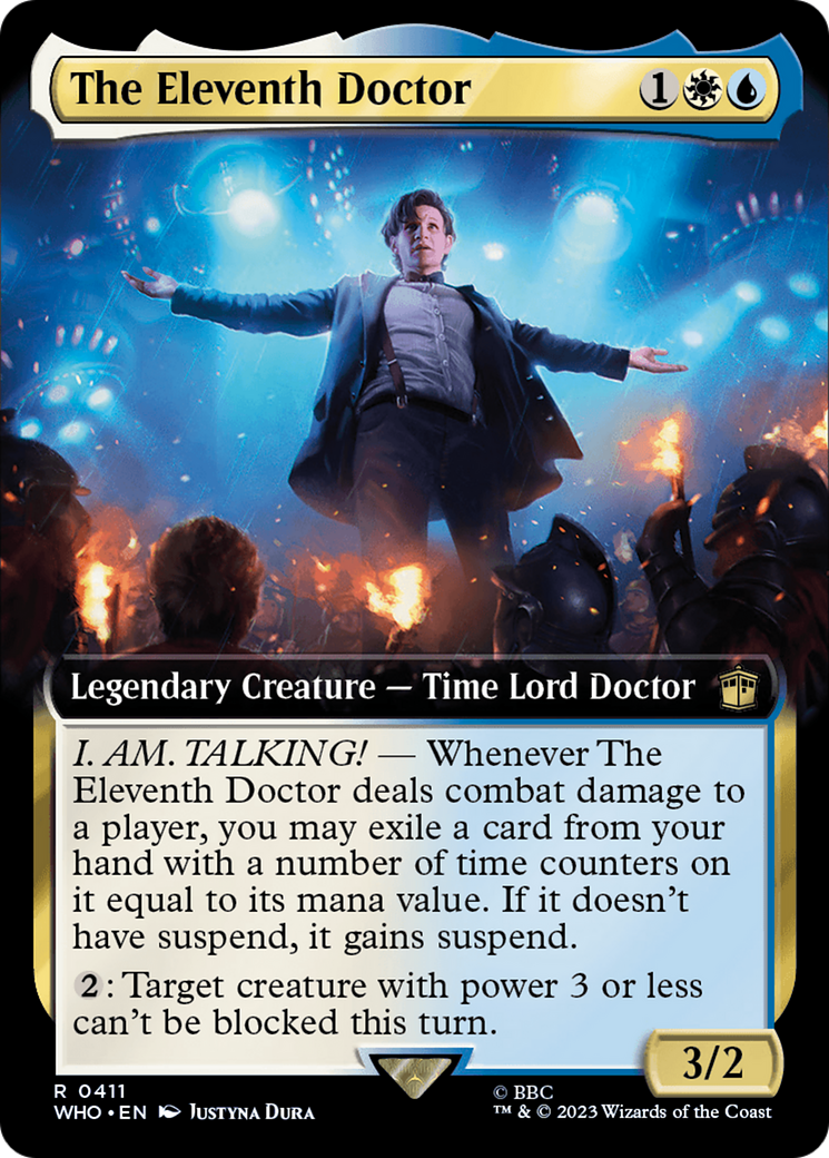 The Eleventh Doctor (Extended Art) (411) [Doctor Who] - Deck Out Gaming