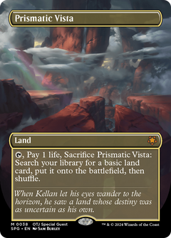 Prismatic Vista (Borderless) (38) [Special Guests] foil - Deck Out Gaming
