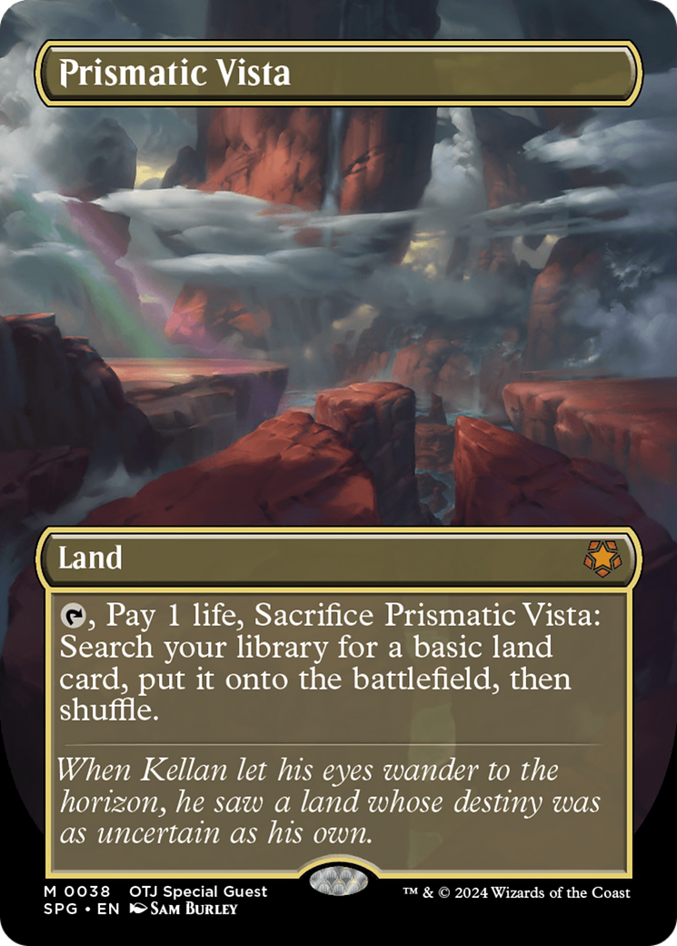 Prismatic Vista (Borderless) (38) [Special Guests] foil - Deck Out Gaming