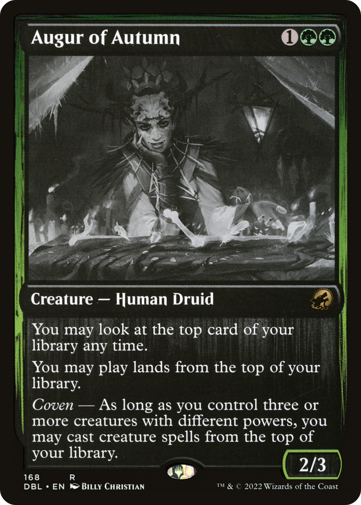 Augur of Autumn (168) [Innistrad: Double Feature] foil - Deck Out Gaming