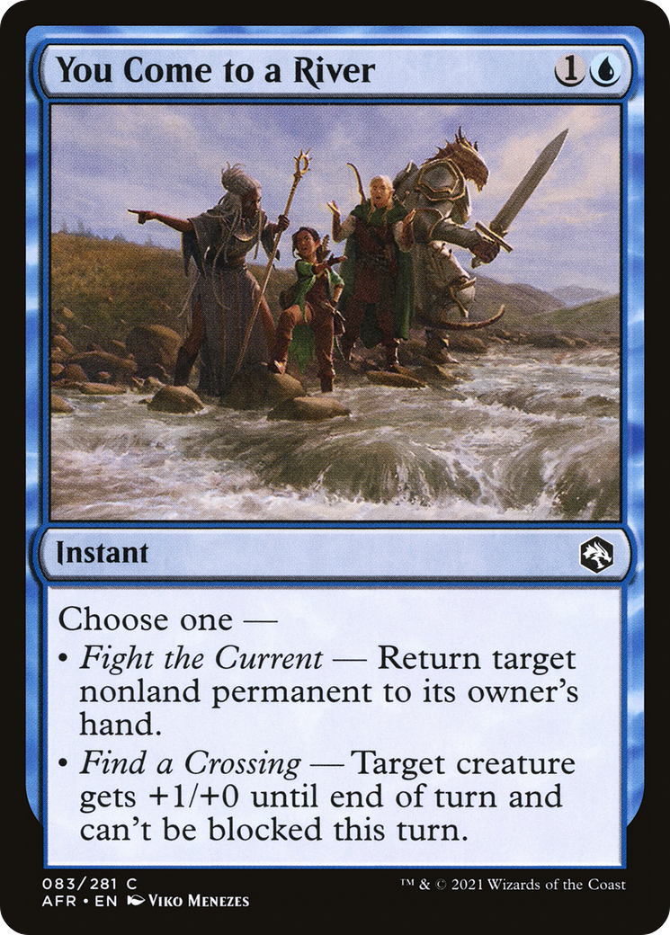 You Come to a River (83) [Adventures in the Forgotten Realms] foil - Deck Out Gaming
