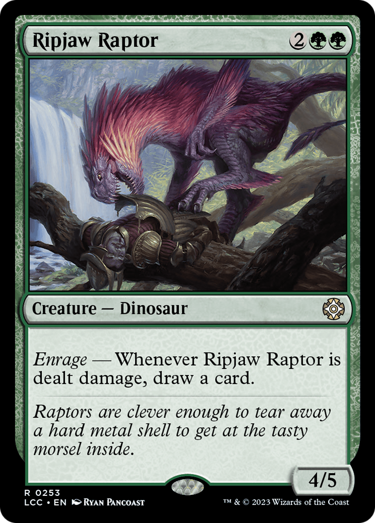 Ripjaw Raptor (253) [The Lost Caverns of Ixalan Commander] - Deck Out Gaming
