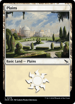 Plains (0278) (278) [Murders at Karlov Manor] foil - Deck Out Gaming
