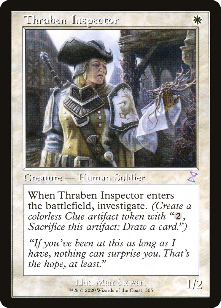 Thraben Inspector (305) [Time Spiral Remastered] - Deck Out Gaming