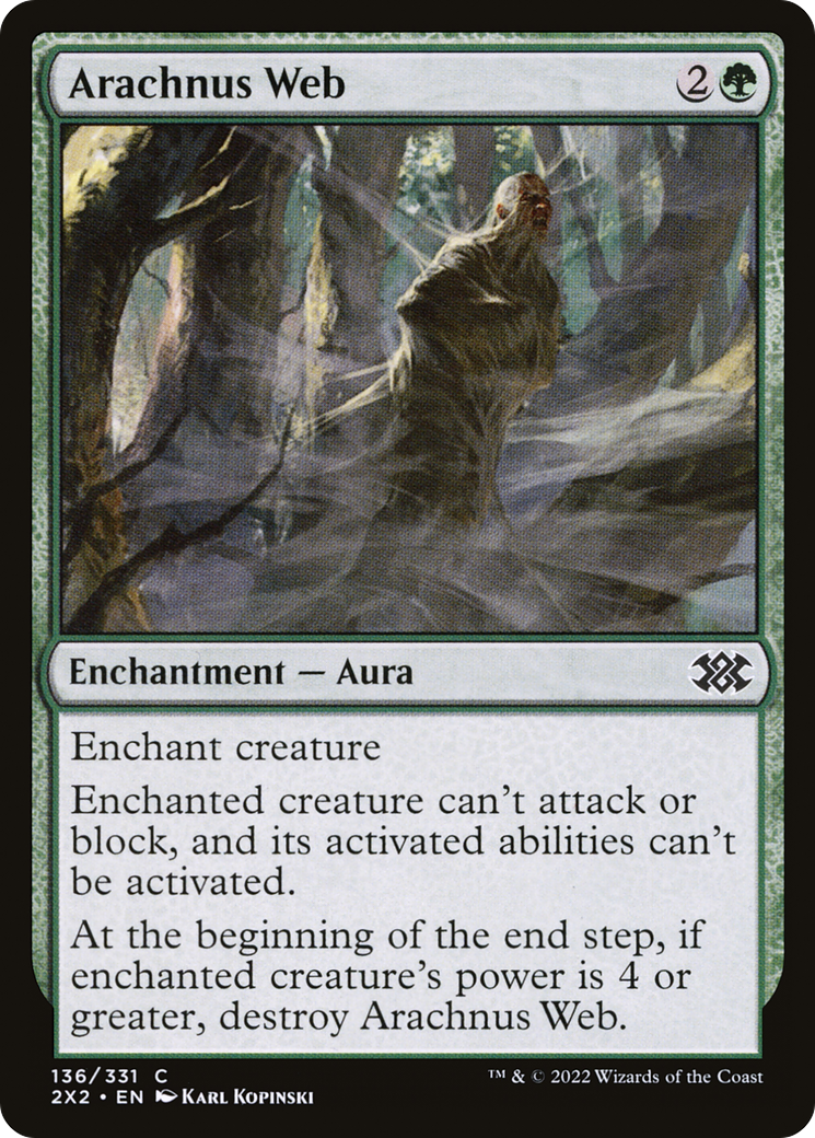 Arachnus Web (136) [Double Masters 2022] - Deck Out Gaming
