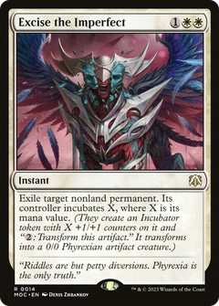 Excise the Imperfect (14) [March of the Machine Commander] - Deck Out Gaming