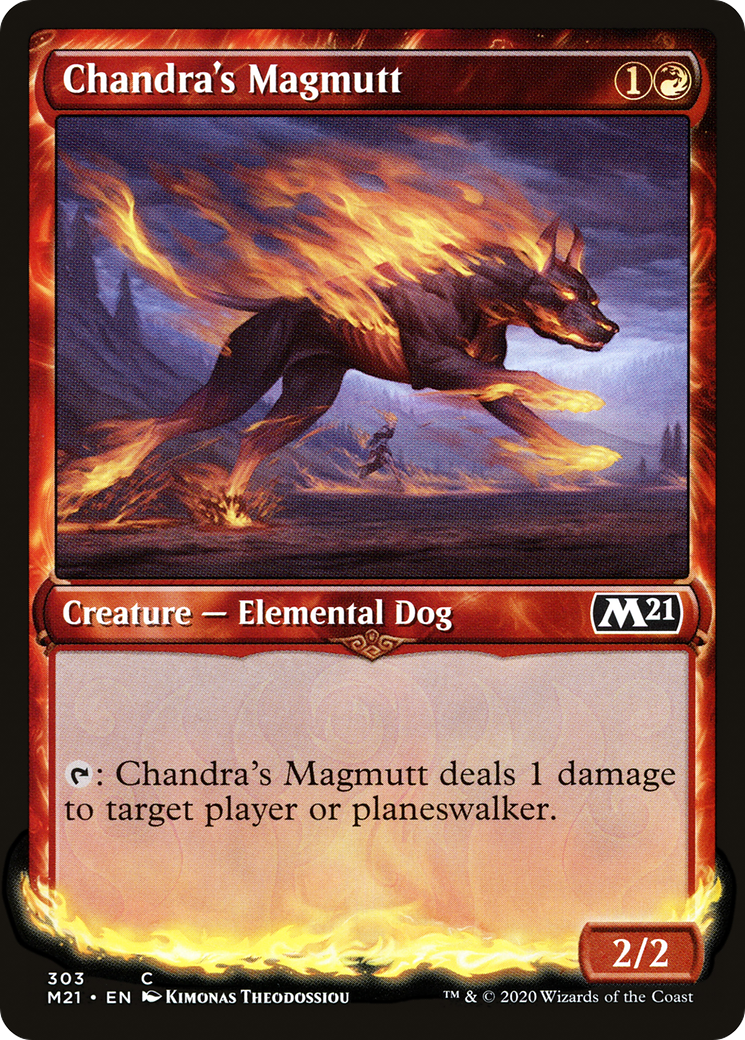 Chandra's Magmutt (303) [Core Set 2021] foil - Deck Out Gaming