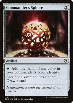 Commander's Sphere (128) [Phyrexia: All Will Be One Commander] - Deck Out Gaming