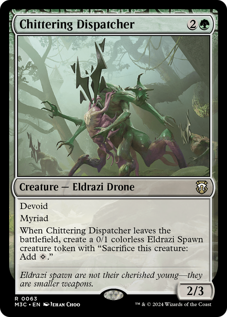Chittering Dispatcher (63) [Modern Horizons 3 Commander] - Deck Out Gaming