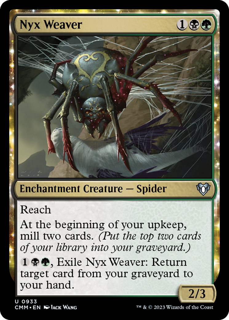 Nyx Weaver (933) [Commander Masters] - Deck Out Gaming
