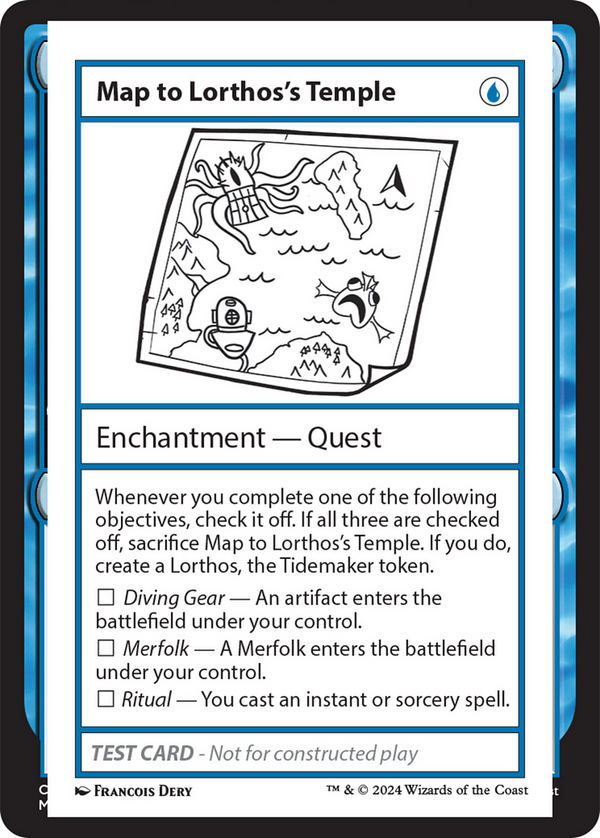 Map to Lorthos's Temple () [Mystery Booster 2] - Deck Out Gaming