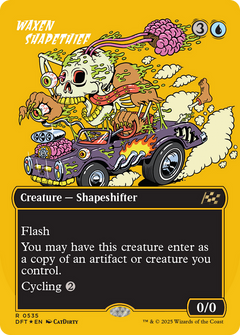 Waxen Shapethief (Borderless) (First-Place Foil) (535) [Aetherdrift] foil - Deck Out Gaming