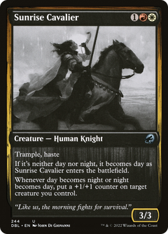 Sunrise Cavalier (244) [Innistrad: Double Feature] - Deck Out Gaming