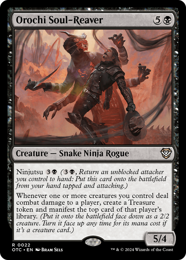 Orochi Soul-Reaver (22) [Outlaws of Thunder Junction Commander] - Deck Out Gaming