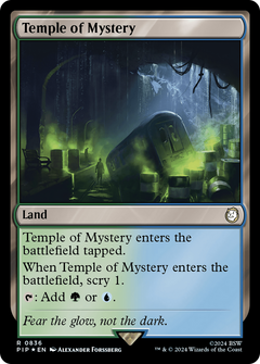 Temple of Mystery (Surge Foil) (836) [Fallout] foil - Deck Out Gaming