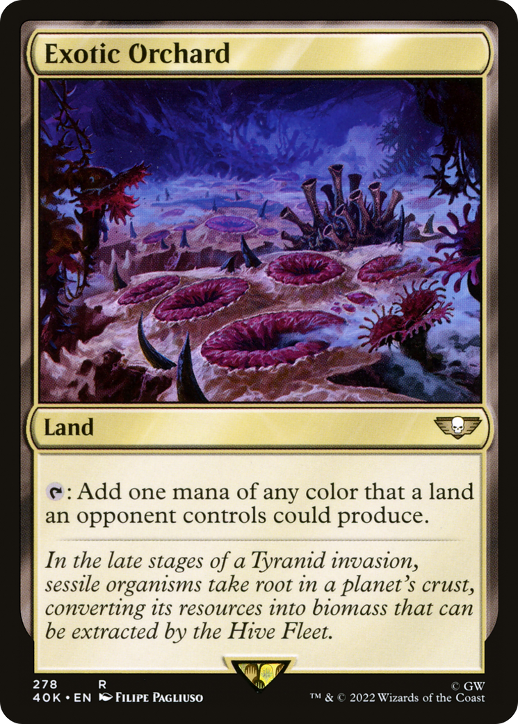 Exotic Orchard (278) [Universes Beyond: Warhammer 40,000] - Deck Out Gaming