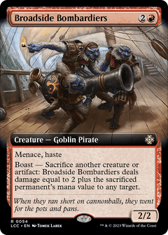 Broadside Bombardiers (Extended Art) (54) [The Lost Caverns of Ixalan Commander] - Deck Out Gaming