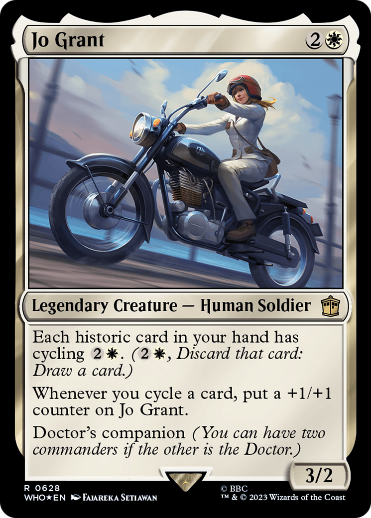 Jo Grant (Surge Foil) (628) [Doctor Who] foil - Deck Out Gaming