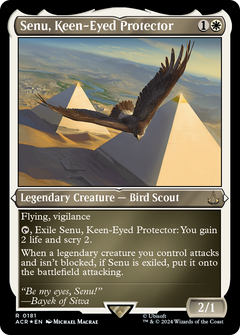Senu, Keen-Eyed Protector (181) [Assassin's Creed] etched - Deck Out Gaming