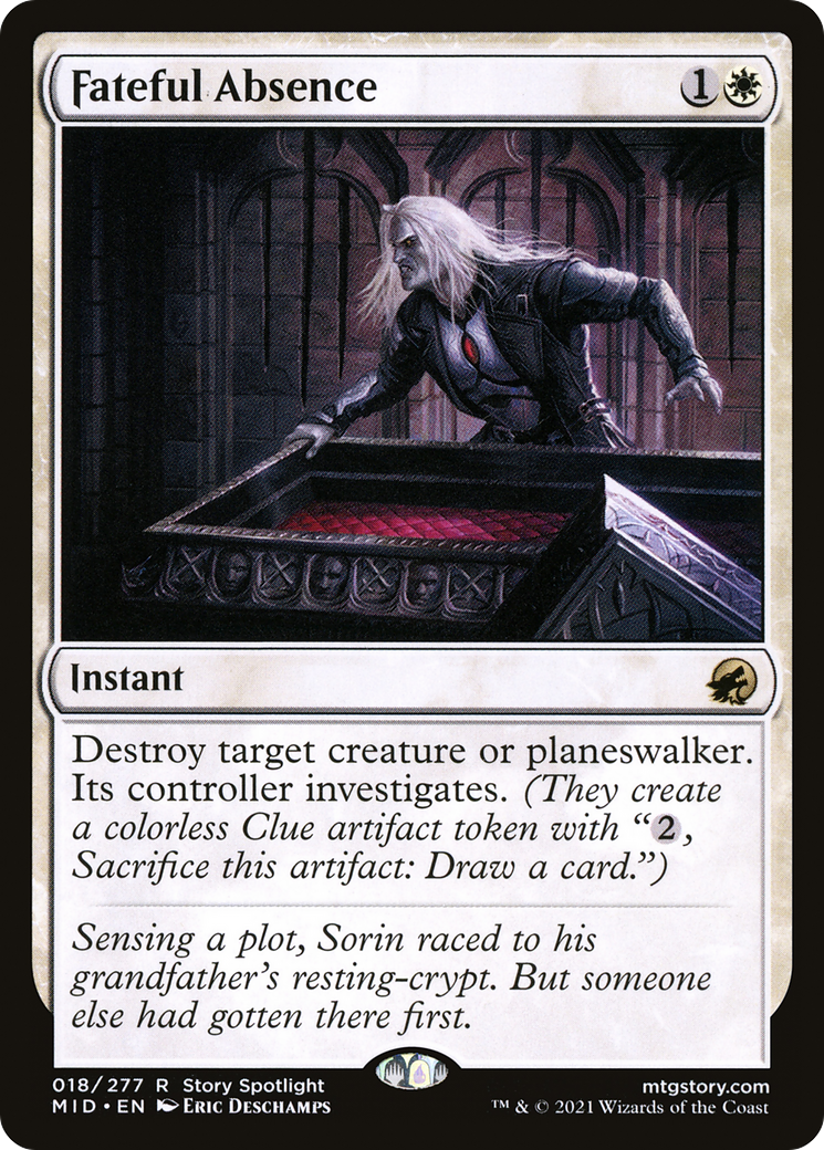 Fateful Absence (18) [Innistrad: Midnight Hunt] - Deck Out Gaming