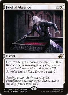 Fateful Absence (18) [Innistrad: Midnight Hunt] foil - Deck Out Gaming