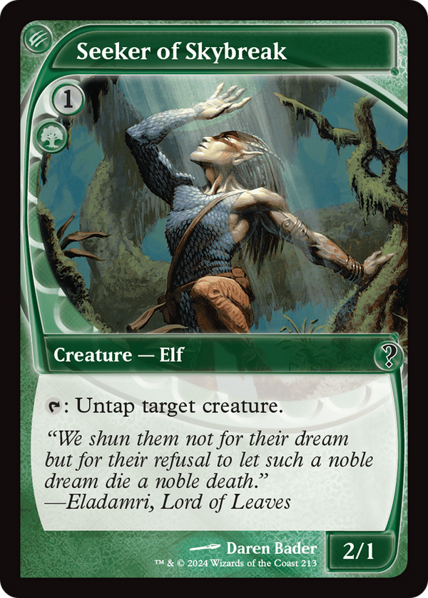 Seeker of Skybreak (Future Sight) (213) [Mystery Booster 2] foil - Deck Out Gaming