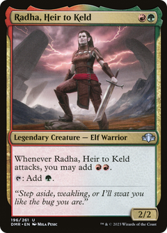 Radha, Heir to Keld (196) [Dominaria Remastered] foil - Deck Out Gaming