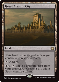 Great Arashin City (257) [Tarkir: Dragonstorm] foil - Deck Out Gaming
