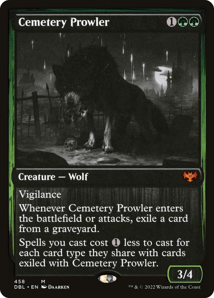 Cemetery Prowler (458) [Innistrad: Double Feature] foil - Deck Out Gaming