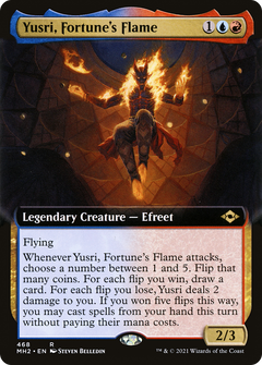 Yusri, Fortune's Flame (Extended Art) (468) [Modern Horizons 2] - Deck Out Gaming