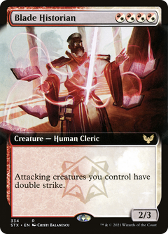 Blade Historian (Extended Art) (334) [Strixhaven: School of Mages] foil - Deck Out Gaming