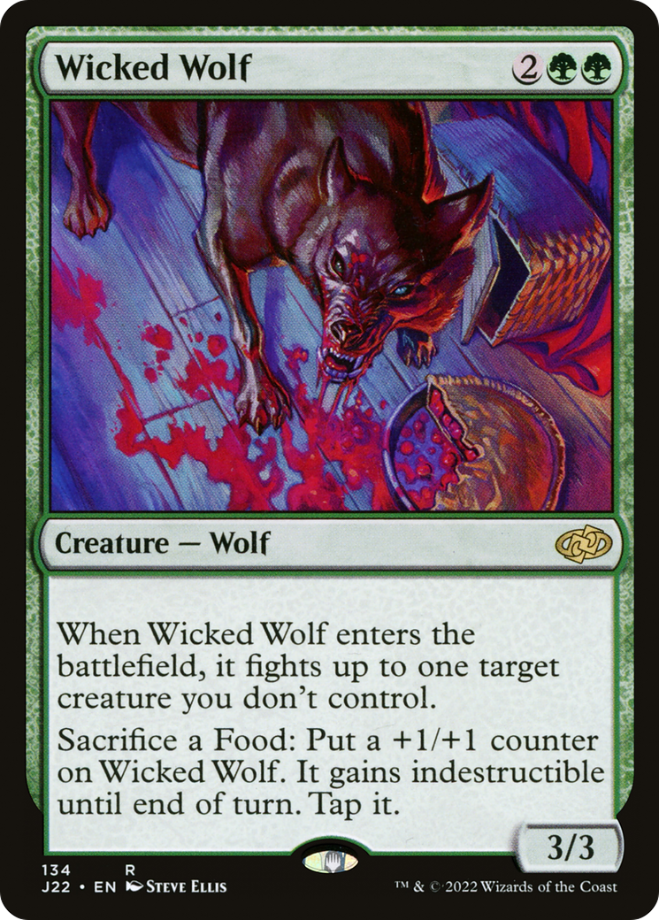 Wicked Wolf (134) [Jumpstart 2022] - Deck Out Gaming