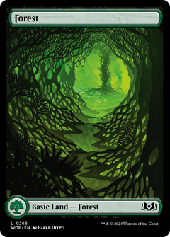 Forest (0266) (266) [Wilds of Eldraine] foil - Deck Out Gaming