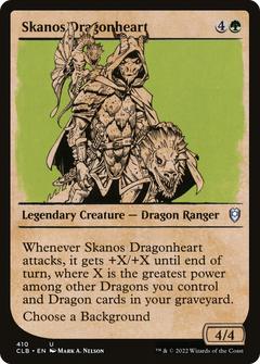 Skanos Dragonheart (Showcase) (410) [Commander Legends: Battle for Baldur's Gate] foil - Deck Out Gaming