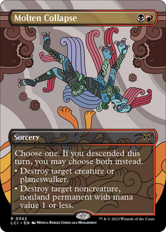 Molten Collapse (Borderless) (342) [The Lost Caverns of Ixalan] - Deck Out Gaming