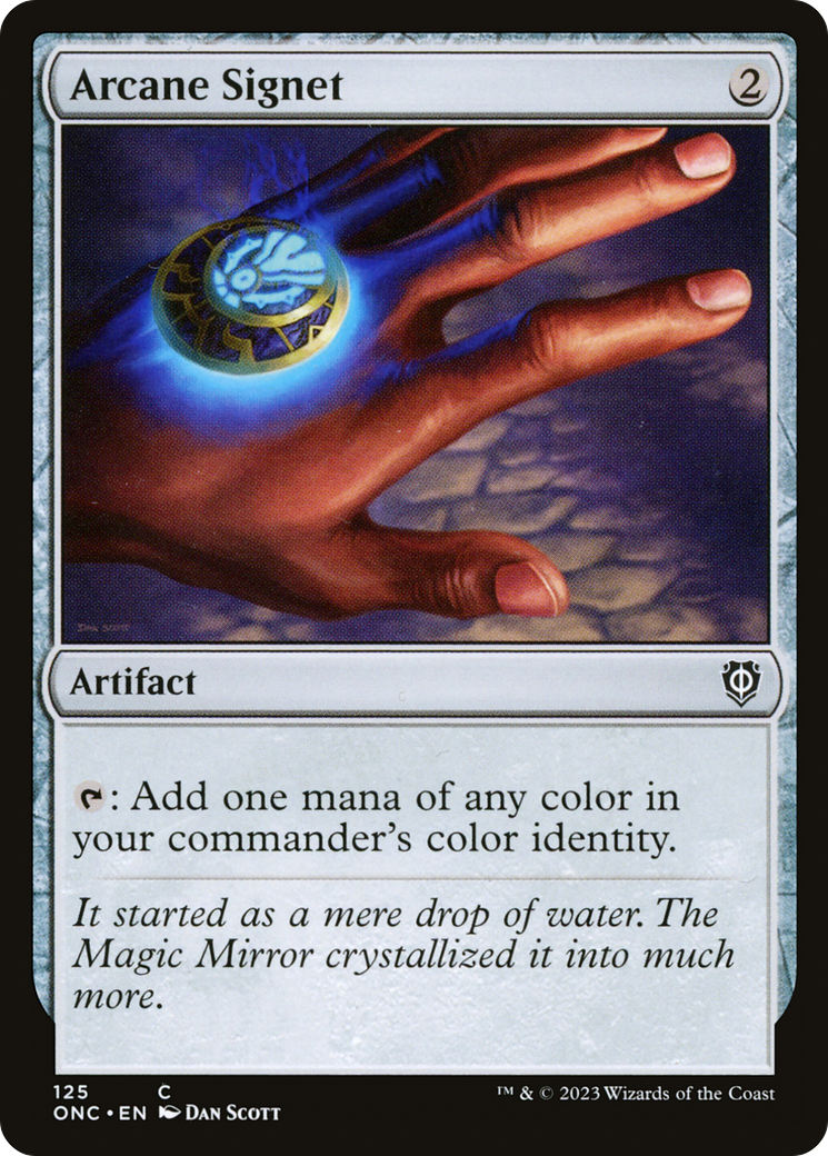 Arcane Signet (125) [Commander: Phyrexia: All Will Be One] - Deck Out Gaming