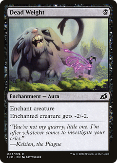 Dead Weight (83) [Ikoria: Lair of Behemoths] foil - Deck Out Gaming