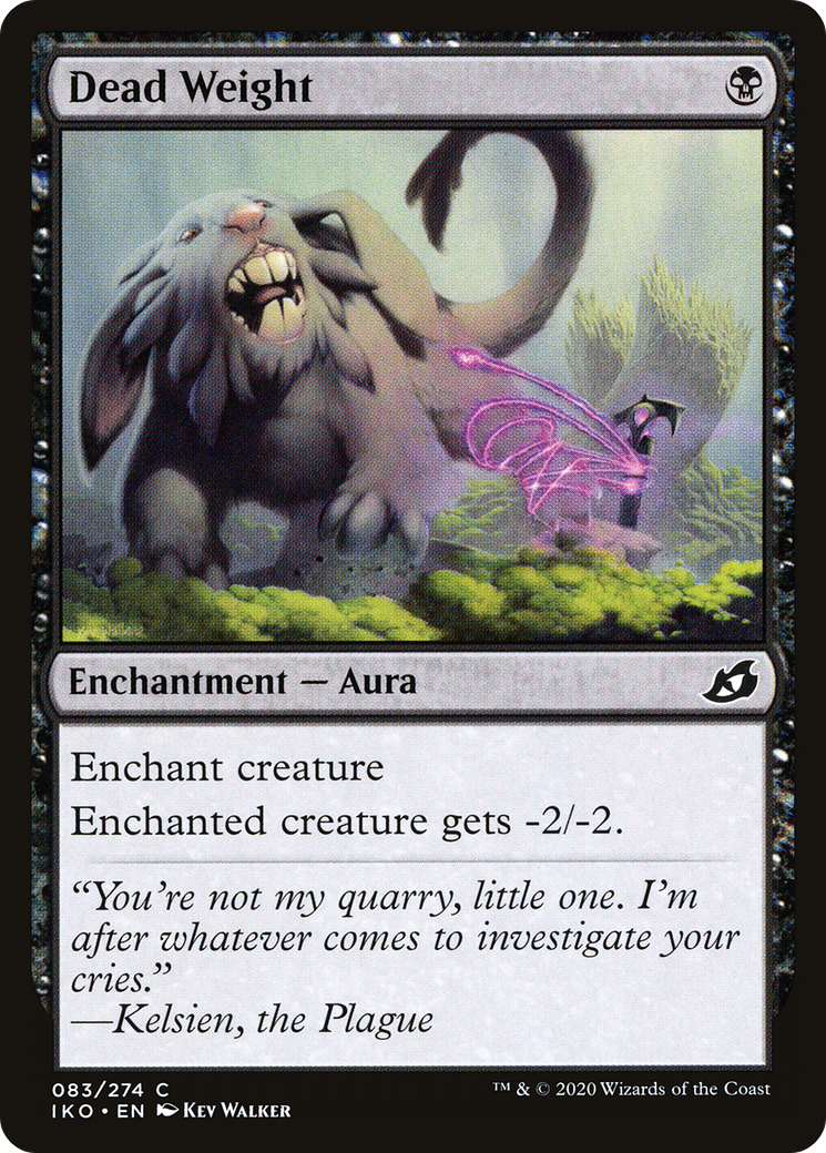 Dead Weight (83) [Ikoria: Lair of Behemoths] foil - Deck Out Gaming