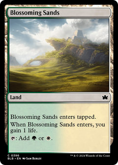Blossoming Sands (396) [Bloomburrow] - Deck Out Gaming