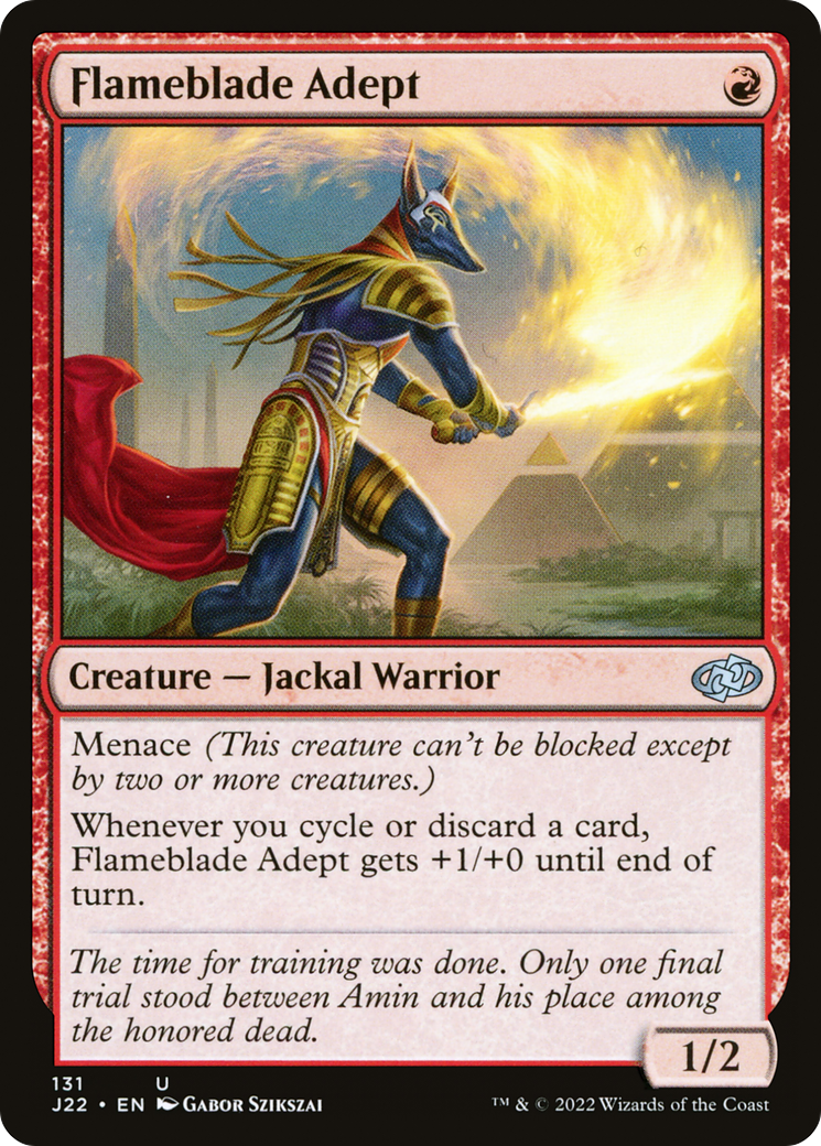 Flameblade Adept (131) [Jumpstart 2022] - Deck Out Gaming