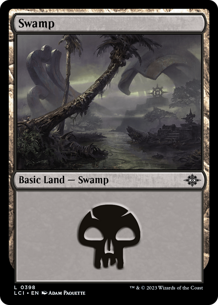 Swamp (0398) (398) [The Lost Caverns of Ixalan] foil - Deck Out Gaming