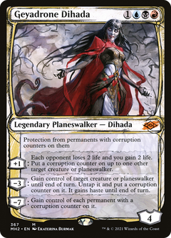 Geyadrone Dihada (Showcase) (367) [Modern Horizons 2] foil - Deck Out Gaming
