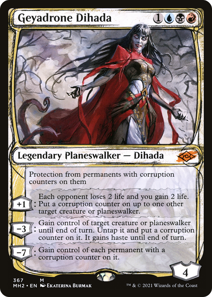 Geyadrone Dihada (Showcase) (367) [Modern Horizons 2] - Deck Out Gaming