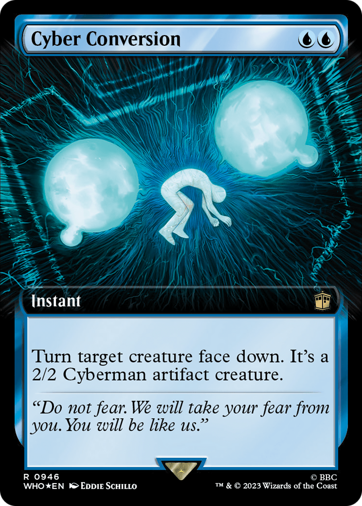 Cyber Conversion (Extended Art) (Surge Foil) (946) [Doctor Who] foil - Deck Out Gaming