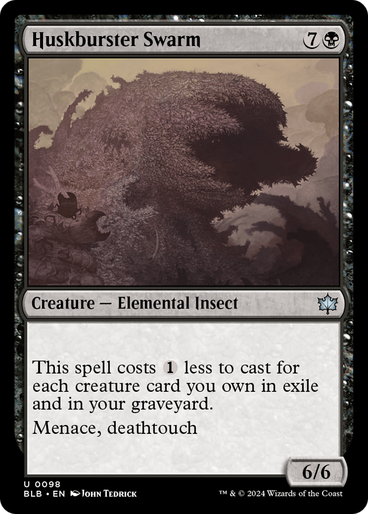 Huskburster Swarm (98) [Bloomburrow] foil - Deck Out Gaming