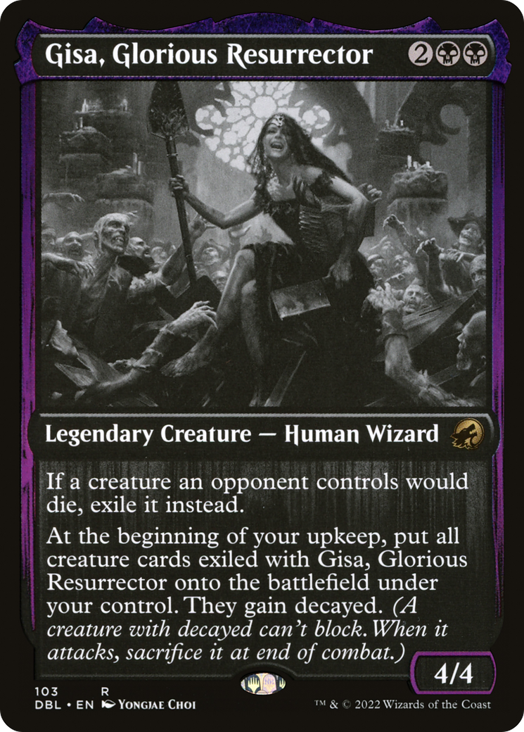 Gisa, Glorious Resurrector (103) [Innistrad: Double Feature] foil - Deck Out Gaming