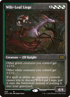 Wilt-Leaf Liege (Foil Etched) (552) [Double Masters 2022] foil - Deck Out Gaming