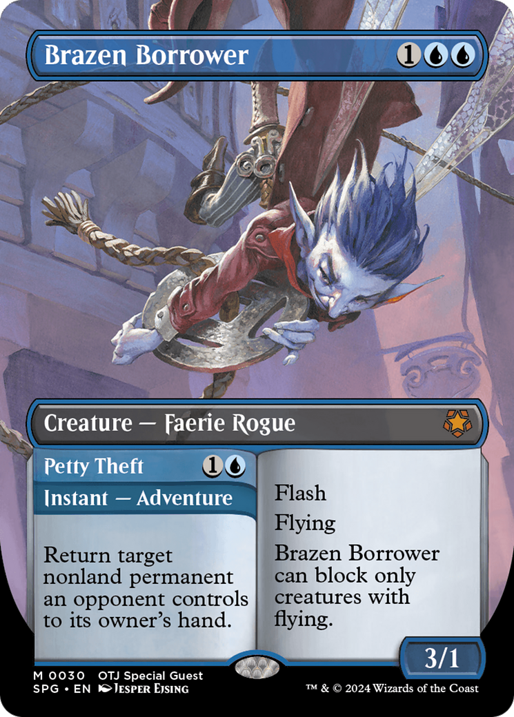 Brazen Borrower (Borderless) (30) [Special Guests] - Deck Out Gaming