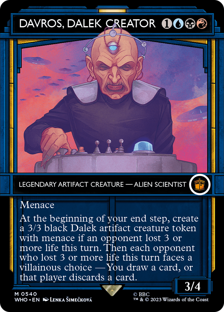 Davros, Dalek Creator (Showcase) (540) [Doctor Who] foil - Deck Out Gaming